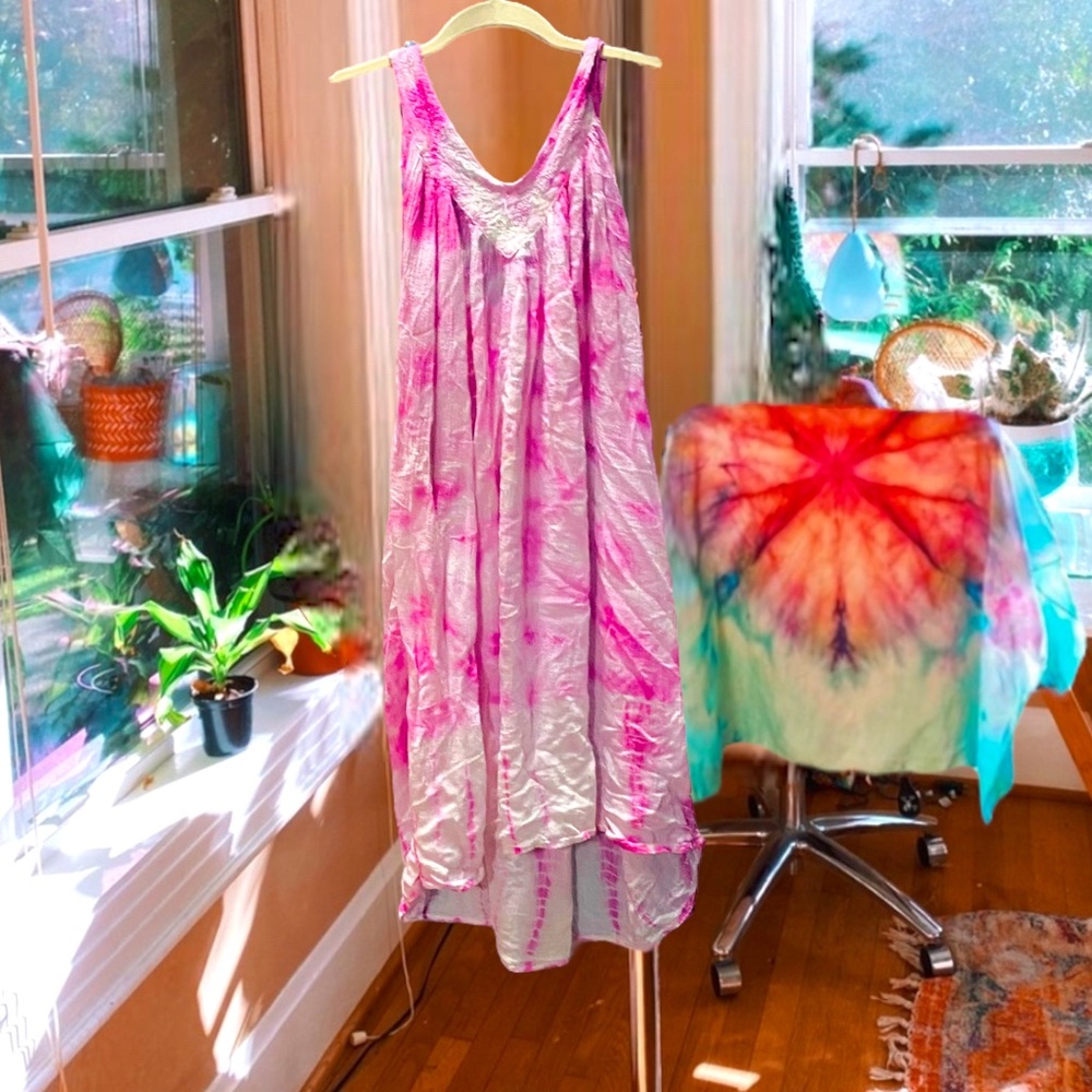 Shoreline Acid Washed Dress 🍁